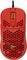 WHITE SHARK MOUSE GALAHAD 6400 DPI RED GM-500...