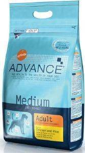 ΤΡΟΦΗ ADVANCE MEDIUM ADULT ΚΟΤΟΠΟΥΛΟ ΚΑΙ ΡΥΖΙ 7,5KG ΤΡΟΦΗ ADVANCE MEDIUM ADULT ΚΟΤΟΠΟΥΛΟ ΚΑΙ ΡΥΖΙ 7,5KG
