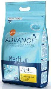 ΤΡΟΦΗ ADVANCE MEDIUM LIGHT ΚΟΤΟΠΟΥΛΟ ΚΑΙ ΡΥΖΙ 7,5KG ΤΡΟΦΗ ADVANCE MEDIUM LIGHT ΚΟΤΟΠΟΥΛΟ ΚΑΙ ΡΥΖΙ 7,5KG