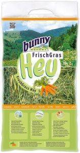 BUNNY NATURE ΧΟΡΤΟ ΤΡΩΚΤΙΚΩΝ BUNNY NATURE ALLGAU FRESHGRASS ΜΕ ΚΑΡΟΤΟ 500GR