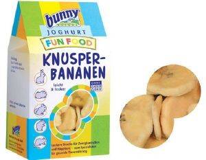 ΤΡΟΦΗ YOGURT FUN FOOD CRISPY BANANAS 75GR ΤΡΟΦΗ YOGURT FUN FOOD CRISPY BANANAS 75GR