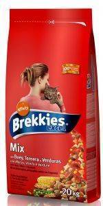 ΤΡΟΦΗ BREKKIES EXCEL MIX BEEF 4KG ΤΡΟΦΗ BREKKIES EXCEL MIX BEEF 4KG