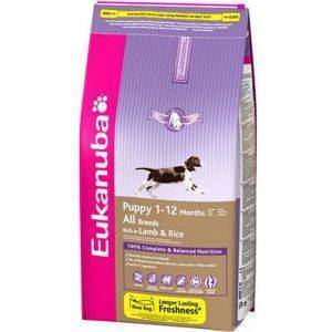  EUKANUBA PUPPY & JUNIOR LAMB & RICE 3KG