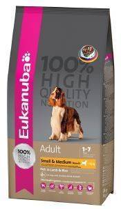 ΤΡΟΦΗ EUKANUBA ADULT SMALL & MEDIUM BREEDS LAMB & RICE 3KG ΤΡΟΦΗ EUKANUBA ADULT SMALL & MEDIUM BREEDS LAMB & RICE 3KG