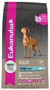 ΤΡΟΦΗ EUKANUBA ADULT LARGE BREEDS LAMB & RICE 15KG ΤΡΟΦΗ EUKANUBA ADULT LARGE BREEDS LAMB & RICE 15KG
