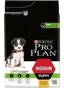 PROPLAN ΞΗΡΗ ΤΡΟΦΗ ΓΙΑ ΣΚΥΛΟΥΣ PURINA PRO PLAN DOG MEDIUM PUPPY WITH OPTISTART 3KG