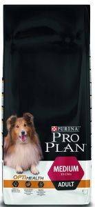 ΞΗΡΗ ΤΡΟΦΗ ΓΙΑ ΣΚΥΛΟΥΣ PURINA PRO PLAN DOG MEDIUM ADULT WITH OPTIHEALTH ΚΟΤΟΠΟΥΛΟ 14KG ΞΗΡΗ ΤΡΟΦΗ ΓΙΑ ΣΚΥΛΟΥΣ PURINA PRO PLAN DOG MEDIUM ADULT WITH OPTIHEALTH ΚΟΤΟΠΟΥΛΟ 14KG