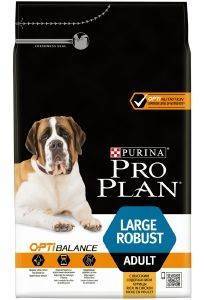 PROPLAN ΞΗΡΗ ΤΡΟΦΗ ΓΙΑ ΣΚΥΛΟΥΣ PURINA PRO PLAN DOG LARGE ADULT ROBUST WITH OPTIHEALTH ΚΟΤΟΠΟΥΛΟ 3KG