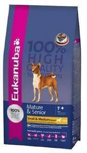  EUKANUBA SENIOR SMALL & MEDIUM BREED 3KG