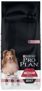      PURINA PRO PLAN DOG MEDIUM ADULT SENSITIVE SKIN WITH OPTIDERMA  14KG