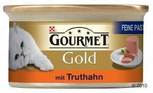 GOURMET ΚΟΝΣΕΡΒΑ ΓΑΤΑΣ GOURMET GOLD ΠΑΤΕ ADULT ΜΕ ΚΟΤΟΠΟΥΛΟ 85GR