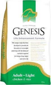 GENESIS ADULT LIGHT ΜΕ ΚΟΤΟΠΟΥΛΟ ΚΑΙ ΡΥΖΙ 7.5 KG GENESIS ADULT LIGHT ΜΕ ΚΟΤΟΠΟΥΛΟ ΚΑΙ ΡΥΖΙ 7.5 KG