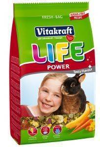 ΤΡΟΦΗ ΓΙΑ ΚΟΥΝΕΛΙΑ VITAKRAFT LIFE POWER HIGH PREMIUM 600GR ΤΡΟΦΗ ΓΙΑ ΚΟΥΝΕΛΙΑ VITAKRAFT LIFE POWER HIGH PREMIUM 600GR