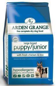  ARDEN GRANG PUPPY/JUNIOR LARGE BREED   &  2KG