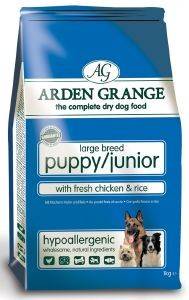  ARDEN GRANG PUPPY/JUNIOR LARGE BREED   &  12KG