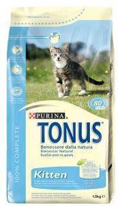 TONUS ΤΡΟΦΗ TONUS KITTEN ΜΕ ΚΟΤΟΠΟΥΛΟ 1.5KG