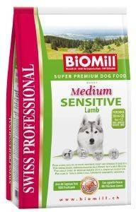 ����� BIOMILL MEDIUM ADULT  SENSITIVE ���� 12KG