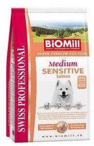 ΤΡΟΦΗ BIOMILL MEDIUM ADULT  SENSITIVE ΣΟΛΩΜΟ 3KG ΤΡΟΦΗ BIOMILL MEDIUM ADULT  SENSITIVE ΣΟΛΩΜΟ 3KG
