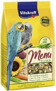 ΤΡΟΦΗ ΓΙΑ ΜΕΓΑΛΟΥΣ ΠΑΠΑΓΑΛΟΥΣ VITAKRAFT MENU PREMIUM ΜΕ ΜΕΛΙ (1KG) ΤΡΟΦΗ ΓΙΑ ΜΕΓΑΛΟΥΣ ΠΑΠΑΓΑΛΟΥΣ VITAKRAFT MENU PREMIUM ΜΕ ΜΕΛΙ (1KG)