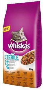  WHISKAS ADULT STERILE  14KG