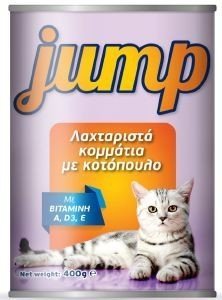 JUMP ΚΟΝΣΕΡΒΑ ΓΑΤΑΣ JUMP ΚΟΤΟΠΟΥΛΟ 400GR