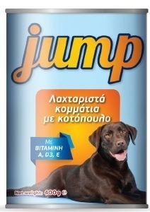 JUMP ΚΟΝΣΕΡΒΑ ΣΚΥΛΟΥ JUMP ΚΟΤΟΠΟΥΛΟ 1250GR