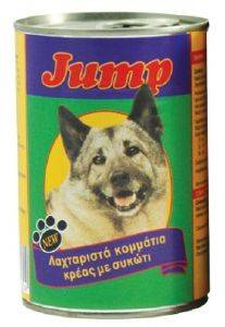 ΚΟΝΣΕΡΒΑ ΣΚΥΛΟΥ  JUMP ΣΥΚΩΤΙ  1220GR ΚΟΝΣΕΡΒΑ ΣΚΥΛΟΥ  JUMP ΣΥΚΩΤΙ  1220GR