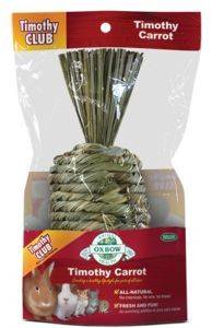 ΛΙΧΟΥΔΙΑ OXBOW TIMOTHY CLUB CARROT 22X6CM ΛΙΧΟΥΔΙΑ OXBOW TIMOTHY CLUB CARROT 22X6CM