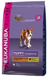 EUKANUBA ΤΡΟΦΗ ΣΚΥΛΟΥ EUKANUBA PUPPY MEDIUM BREEDS ΚΟΤΟΠΟΥΛΟ 3KG