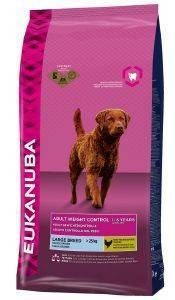   EUKANUBA ADULT WEIGHT CONTROL LARGE  BREEDS 