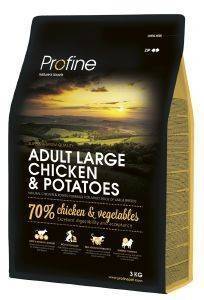 PROFINE ΤΡΟΦΗ PROFINE ADULT LARGE BREED ΜΕ ΚΟΤΟΠΟΥΛΟ - ΠΑΤΑΤΑ 3KG