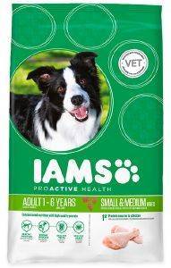 ����� IAMS ADULT SMALL - MEDIUM BREEDS �� ��������� & ��������� 3KG