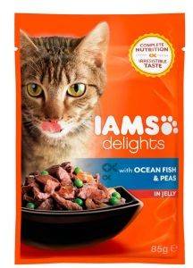 ΚΟΝΣΕΡΒΑ ΓΑΤΑΣ IAMS ADULT ΜΕ ΨΑΡΙΑ ΩΚΕΑΝΟΥ ΚΑΙ ΜΠΙΖΕΛΙΑ ΣΕ ΖΕΛΕ (85GR) ΚΟΝΣΕΡΒΑ ΓΑΤΑΣ IAMS ADULT ΜΕ ΨΑΡΙΑ ΩΚΕΑΝΟΥ ΚΑΙ ΜΠΙΖΕΛΙΑ ΣΕ ΖΕΛΕ (85GR)