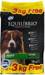 ����� ������ EQUILIBRIO ADULT ACTIVE ALL BREEDS 15KG+3KG ����