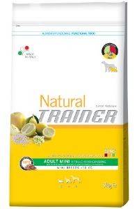 ΤΡΟΦΗ ΣΚΥΛΟΥ TRAINER NATURAL ADULT MINI ΜΟΣΧΑΡΙ-ΡΥΖΙ-GINSENG 2KG ΤΡΟΦΗ ΣΚΥΛΟΥ TRAINER NATURAL ADULT MINI ΜΟΣΧΑΡΙ-ΡΥΖΙ-GINSENG 2KG