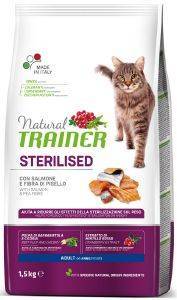 ΤΡΟΦΗ ΓΑΤΑΣ TRAINER NATURAL ADULT STERILISED ΣΟΛΟΜΟΣ 1.5KG ΤΡΟΦΗ ΓΑΤΑΣ TRAINER NATURAL ADULT STERILISED ΣΟΛΟΜΟΣ 1.5KG