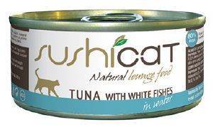 ΚΟΝΣΕΡΒΑ ΓΑΤΑΣ SUSHICAT ADULT ΤΟΝΟΣ ΚΑΙ ΨΑΡΙ ΣΕ ΝΕΡΟ 70GR ΚΟΝΣΕΡΒΑ ΓΑΤΑΣ SUSHICAT ADULT ΤΟΝΟΣ ΚΑΙ ΨΑΡΙ ΣΕ ΝΕΡΟ 70GR