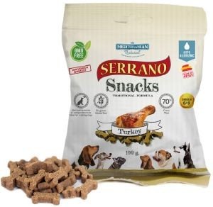 SNACK    MEDITERRANEAN NATURAL SERRANO  100GR