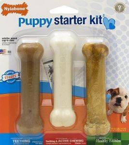 ΣΕΤ ΚΟΚΚΑΛΑ NYLABONE PUPPY STARTER KIT 3ΤΜΧ ΣΕΤ ΚΟΚΚΑΛΑ NYLABONE PUPPY STARTER KIT 3ΤΜΧ