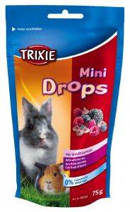 ΛΙΧΟΥΔΙΑ ΤΡΩΚΤΙΚΩΝ TRIXIE MINI DROPS ΒΑΤΟΜΟΥΡΟ 75GR ΛΙΧΟΥΔΙΑ ΤΡΩΚΤΙΚΩΝ TRIXIE MINI DROPS ΒΑΤΟΜΟΥΡΟ 75GR