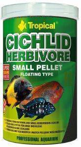 ΤΡΟΦΗ ΨΑΡΙΩΝ TROPICAL CICHLID HERBIVORE SMALL PELLET 90GR ΤΡΟΦΗ ΨΑΡΙΩΝ TROPICAL CICHLID HERBIVORE SMALL PELLET 90GR