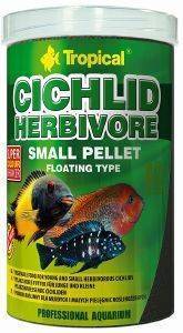   TROPICAL CICHLID HERBIVORE SMALL PELLET 90GR