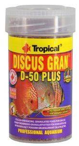 TROPICAL ΤΡΟΦΗ ΨΑΡΙΩΝ TROPICAL DISCUS GRAN D-50 PLUS 110GR