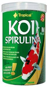 ΤΡΟΦΗ TROPICAL KOI SPIRULINA PELLET SIZE M 320GR