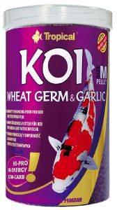 TROPICAL ΤΡΟΦΗ TROPICAL KOI WHEAT GERM - GARLIC PELLET SIZE M 320GR