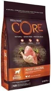 CORE ΤΡΟΦΗ ΣΚΥΛΟΥ WELLNESS CORE ADULT ORIGINAL ΓΑΛΟΠΟΥΛΑ - ΚΟΤΟΠΟΥΛΟ 10KG