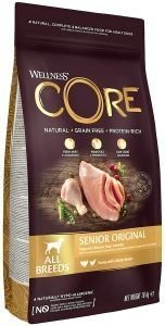 CORE ΤΡΟΦΗ ΣΚΥΛΟΥ WELLNESS CORE SENIOR ΓΑΛΟΠΟΥΛΑ - ΚΟΤΟΠΟΥΛΟ 1.8KG