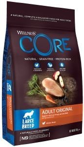   WELLNESS CORE ADULT LARGE BREED ORIGINAL  &  10KG