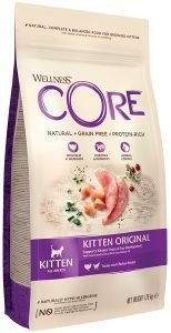 CORE ΤΡΟΦΗ ΓΑΤΑΣ WELLNESS CORE KITTEN ΓΑΛΟΠΟΥΛΑ - ΣΟΛΩΜΟΣ 1.75KG