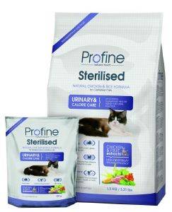  PROFINE CAT STERILIZED   &  10KG